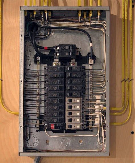 electrical box sub panel|residential electrical sub panel.